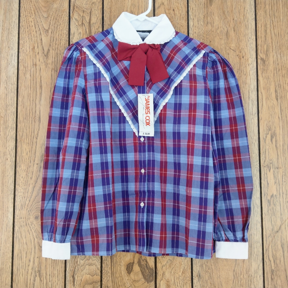 Vintage James Cox 1980's Blouse